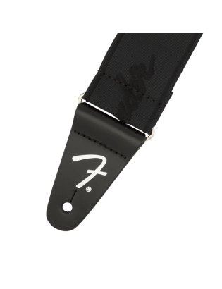 Fender® WeighLess™ 2" Running Logo Strap BB