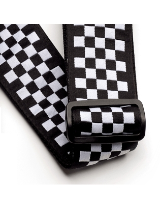 Ernie Ball 4149 Jacquard Strap Black&White Checkered