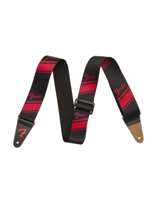 Fender® Competition Stripe Strap Ruby