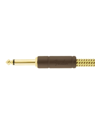 Fender® Deluxe Instrument Cable 1,5m Tweed