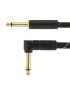 Fender® Deluxe Instrument Cable Angled 3m Black Tweed