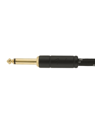 Fender® Deluxe Instrument Cable 3m Black Tweed