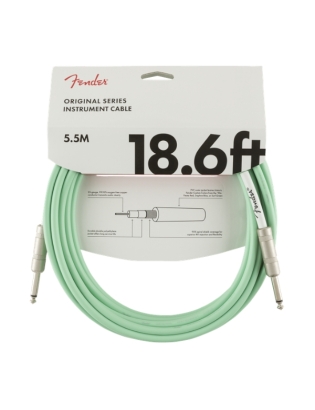 Fender® Original Instrument Cable 5,5m Surf Green