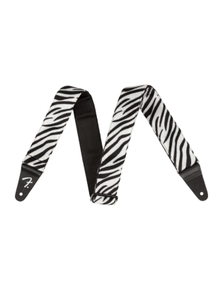 Fender® Wild Zebra Print Strap