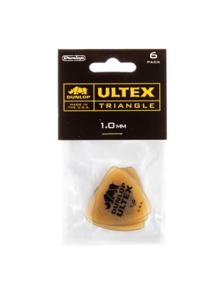 Dunlop Ultex® Triangle Pick 1,0 6-Pack