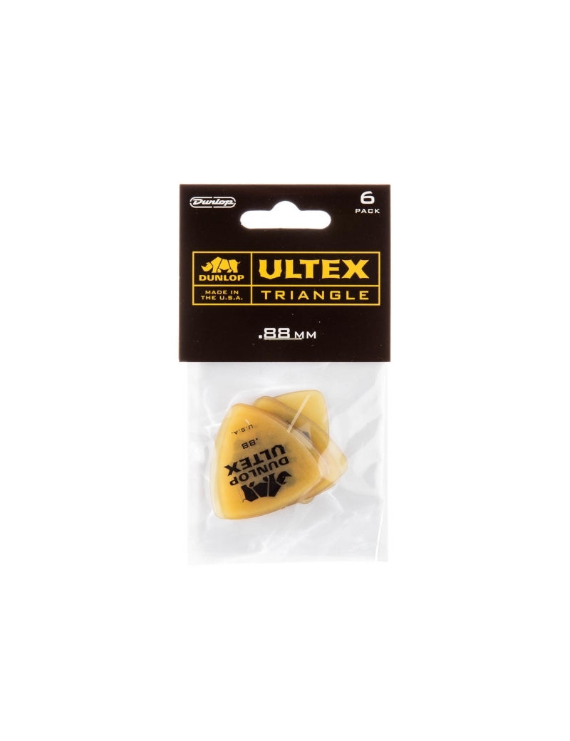 Dunlop Ultex® Triangle Pick 0,88 6-Pack