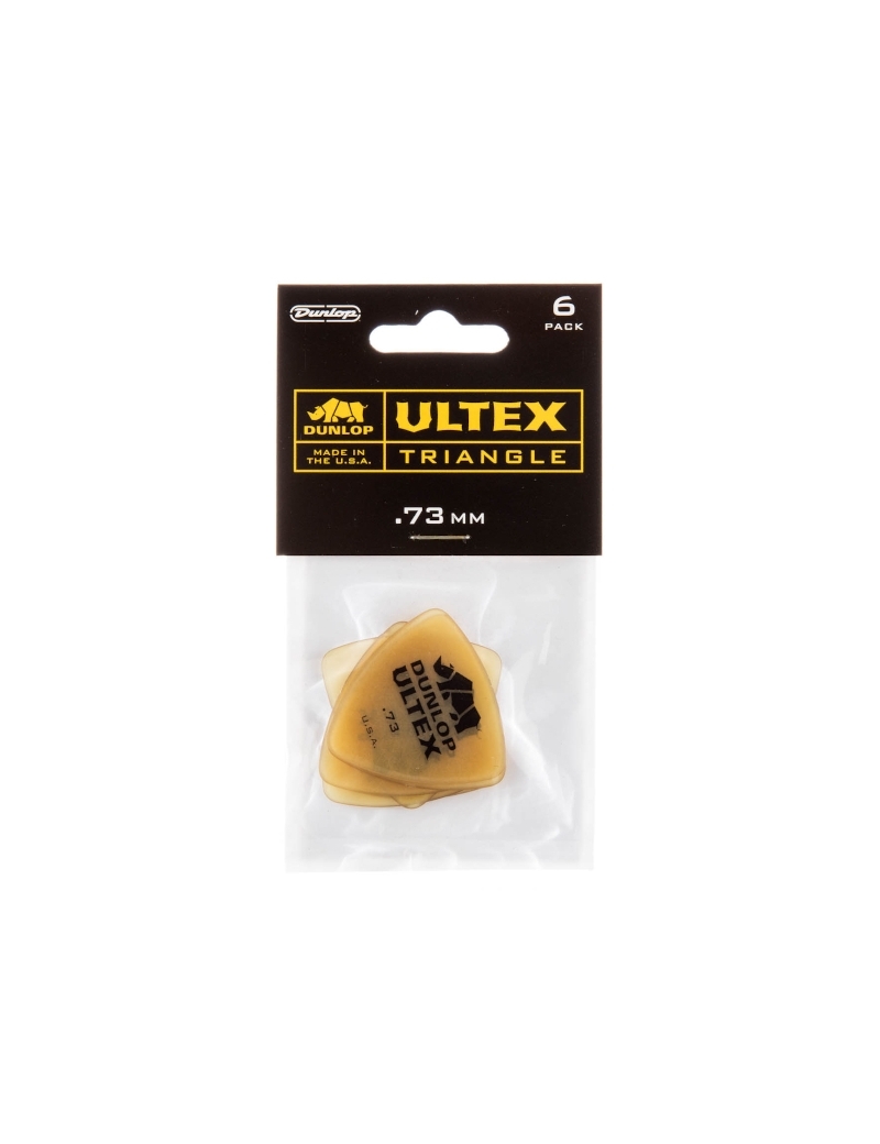 Dunlop Ultex® Triangle Pick 0,73 6-Pack