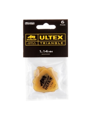 Dunlop Ultex® Triangle Pick 1,14 6-Pack
