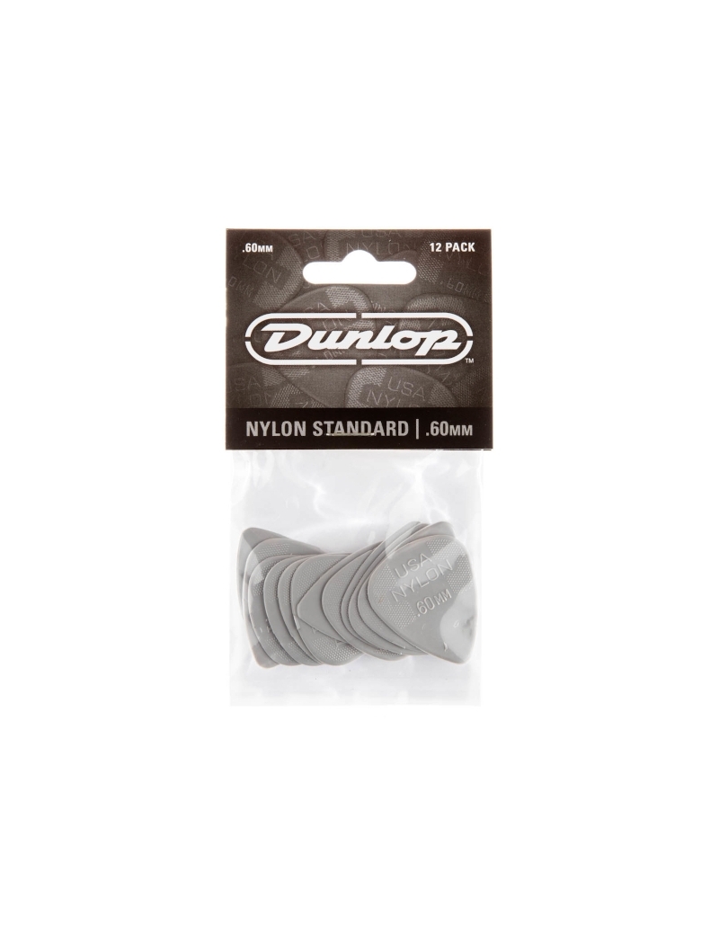 Dunlop Nylon Standard Pick 0,60 12-Pack