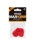 Dunlop Max-Grip® Jazz III Red Nylon Pick 6-Pack