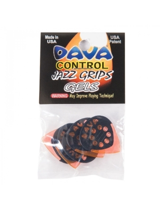 Dava Jazz Grip Gels Orange 6-Pack