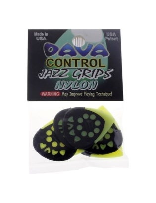 Dava Jazz Grip Nylon Green 6-Pack