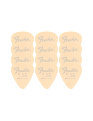Fender® 351 Dura-Tone® Delrin Pick 0,71 12-Pack