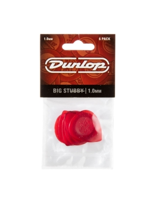 Dunlop Big Stubby Pick 1,0 6-Pack