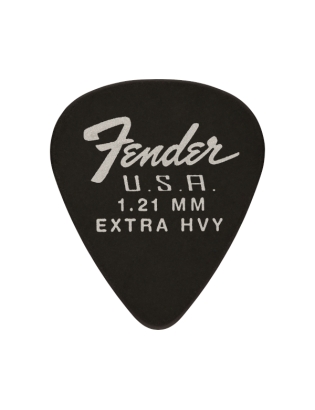 Fender® 351 Dura-Tone® Delrin Pick 1,21 12-Pack