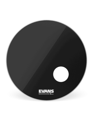 Evans EQ3 Resonant Bass Drum Black 20"