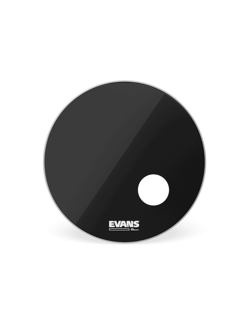 Evans EQ3 Resonant Bass Drum Black 20"