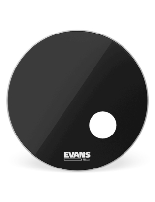 Evans EQ3 Resonant Bass Drum Black 22"