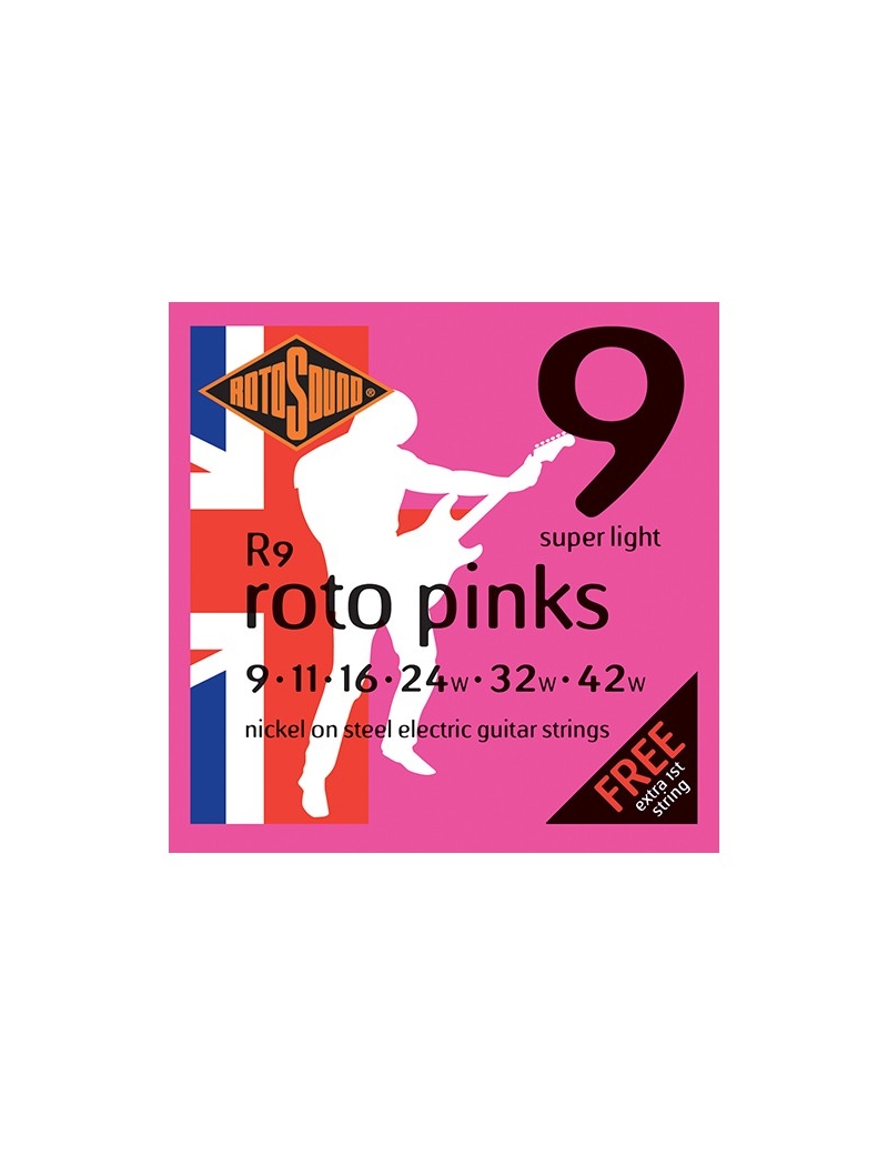 Rotosound R9 Roto Pinks