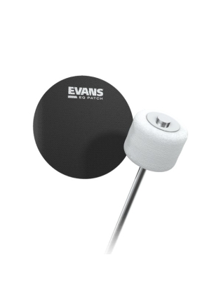 Evans EQ Black Nylon Single Patch