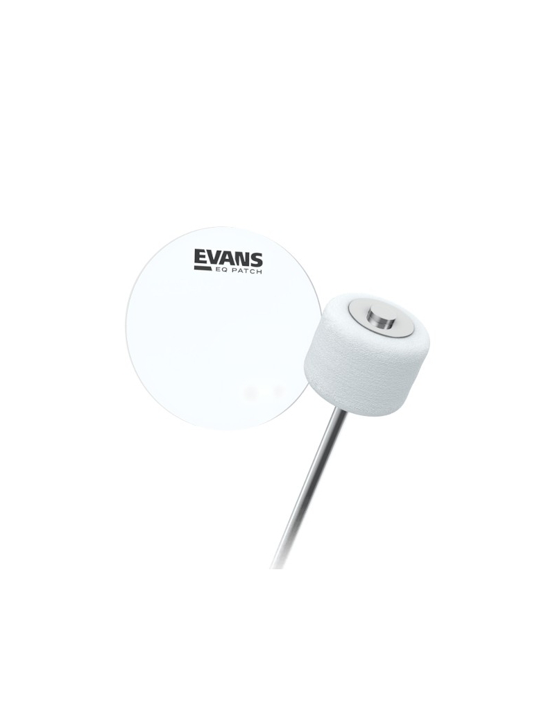Evans EQ Clear Plastic Single Patch