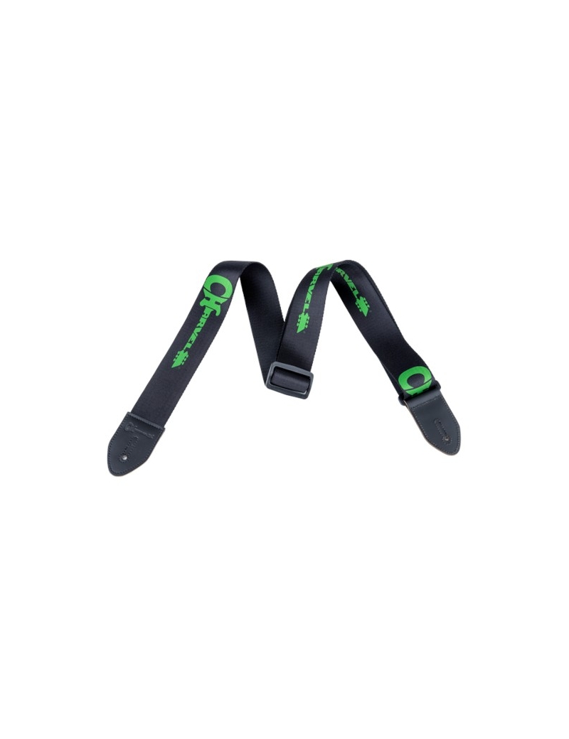 Charvel® Logo Strap Black/Green