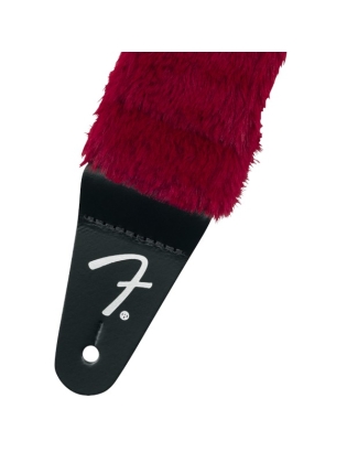 Fender® Poodle Plush Strap Red