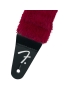 Fender® Poodle Plush Strap Red