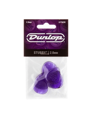 Dunlop Stubby Jazz Pick 2,0 6-Pack