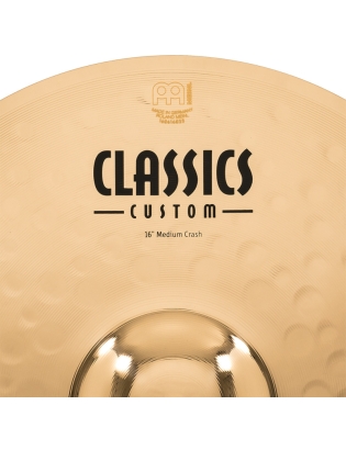 Meinl Classics Custom Brilliant Medium Crash 16"