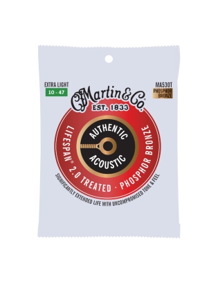 Martin MA530T Authentic Lifespan® 2.0 Phosphor Extra Light