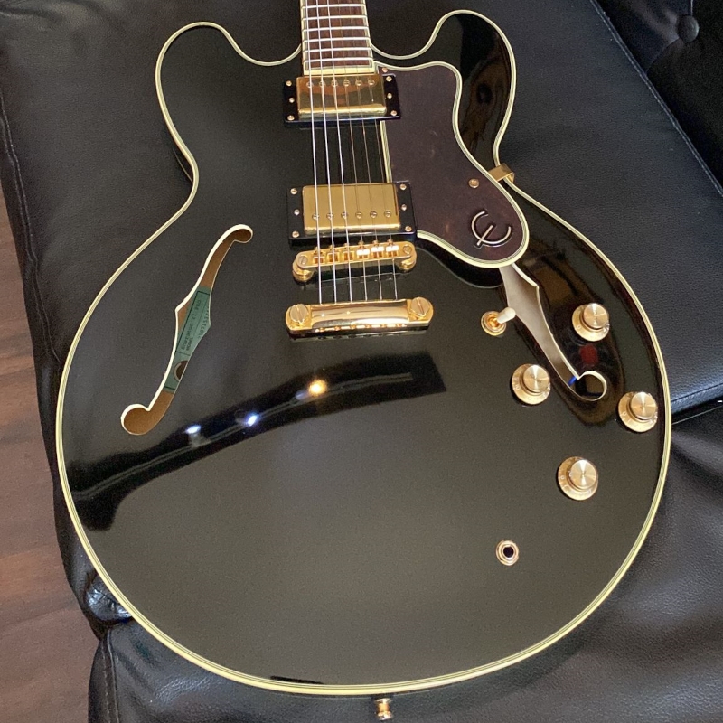 Epiphone Sheraton-II Pro Ebony - GEBRAUCHT