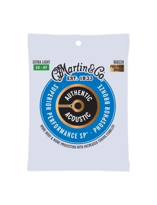 Martin MA530 Authentic SP® Phosphor Extra Light