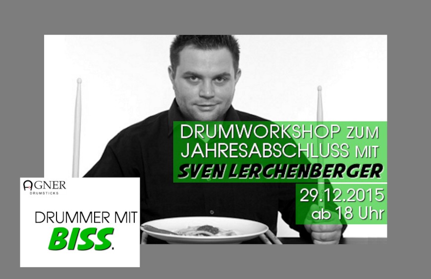 Drum Workshop mit Sven Lerchenberger ❘ 29.12.2015