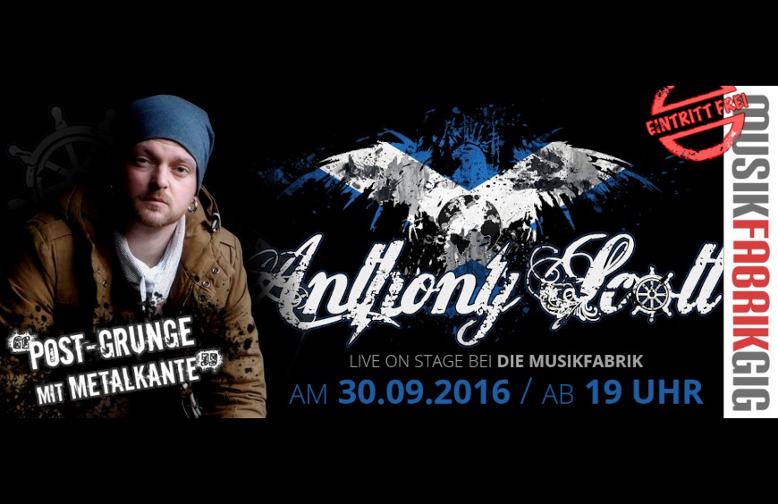 Post-Grunge mit Anthony Scott ❘ 30.09.2016